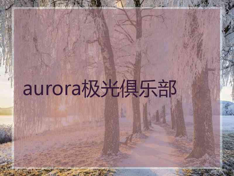 aurora极光俱乐部