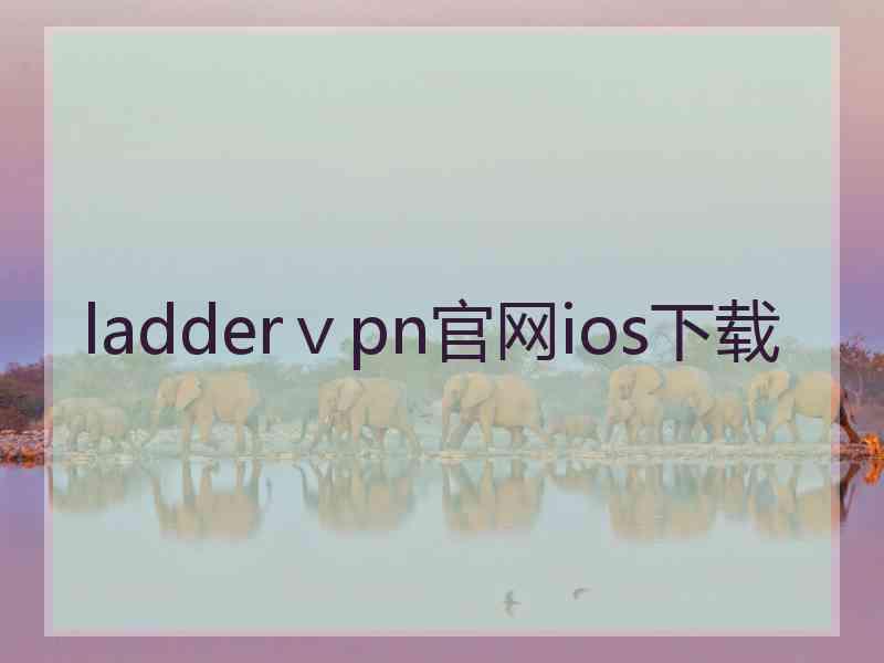 ladderⅴpn官网ios下载