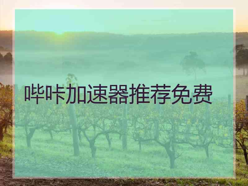 哔咔加速器推荐免费