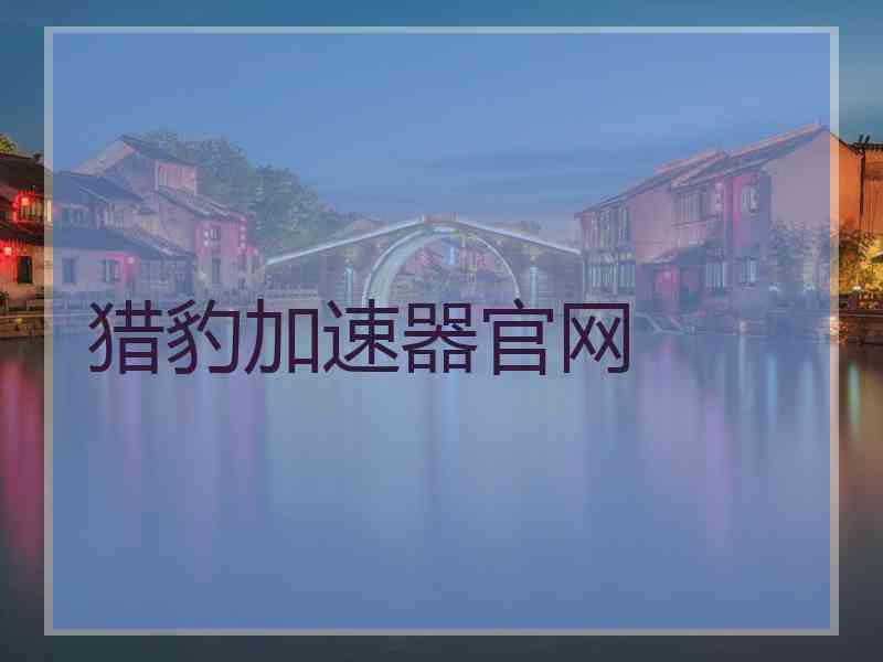 猎豹加速器官网