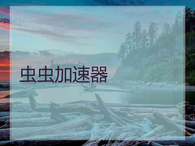 虫虫加速器