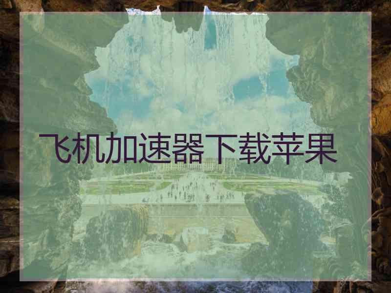飞机加速器下载苹果