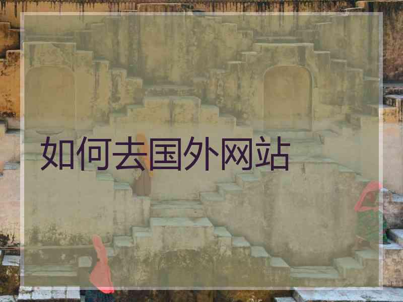 如何去国外网站