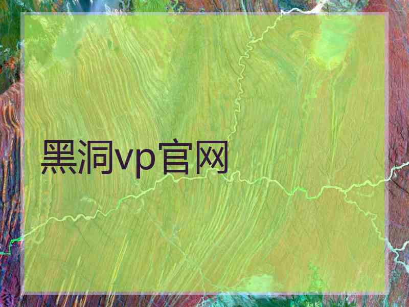 黑洞vp官网