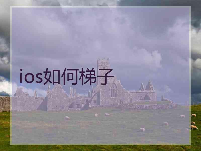 ios如何梯子