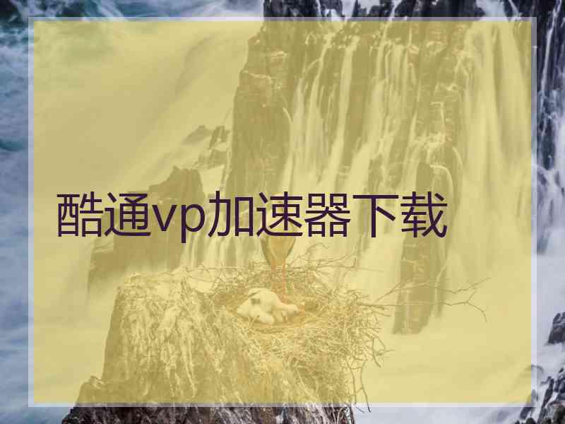 酷通vp加速器下载