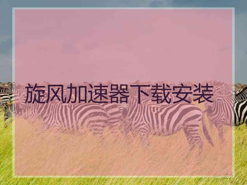 旋风加速器下载安装