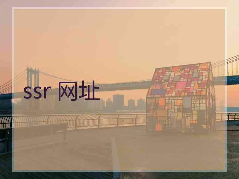 ssr 网址