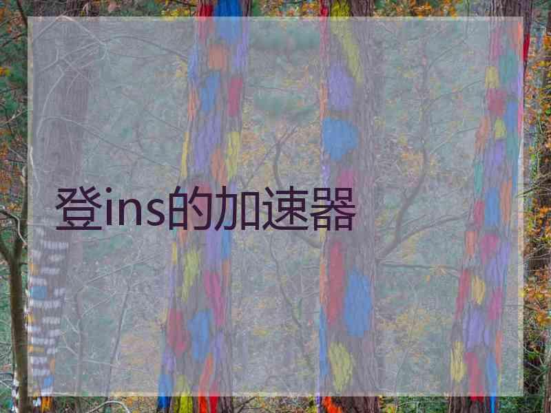登ins的加速器
