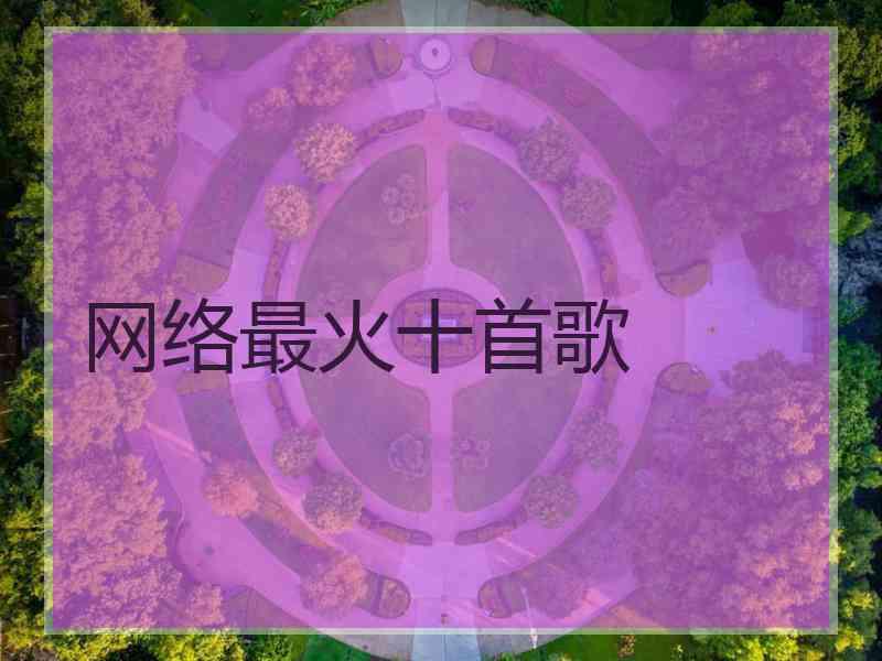 网络最火十首歌