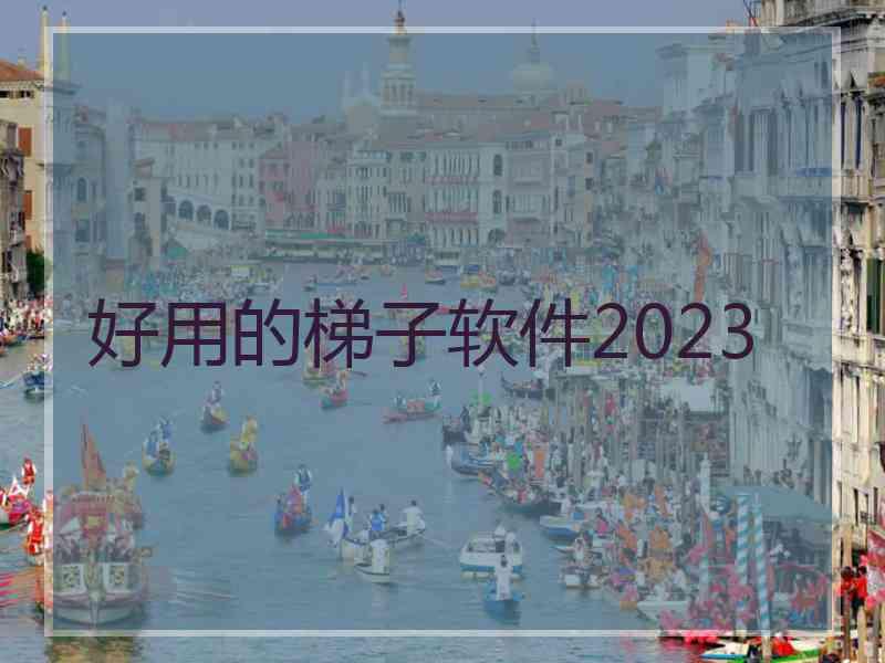 好用的梯子软件2023