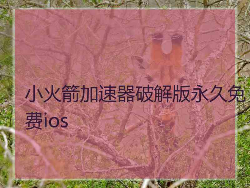 小火箭加速器破解版永久免费ios