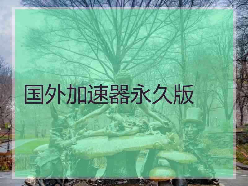 国外加速器永久版