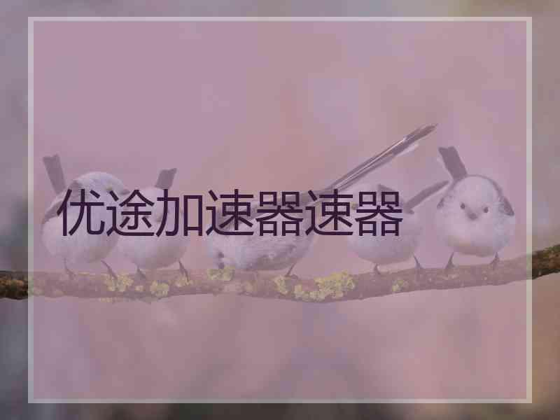 优途加速器速器