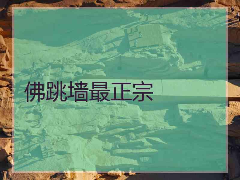 佛跳墙最正宗