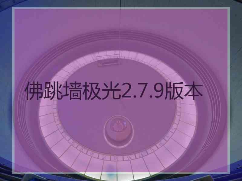 佛跳墙极光2.7.9版本