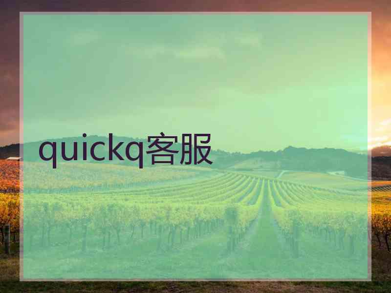 quickq客服