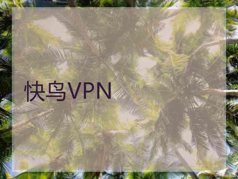 快鸟VPN
