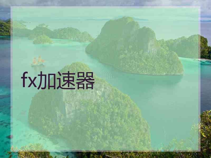 fx加速器