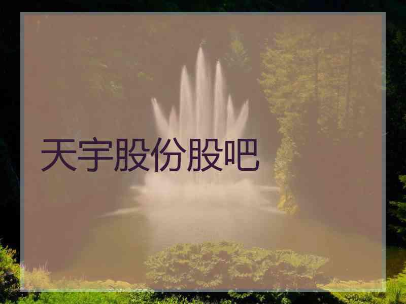 天宇股份股吧