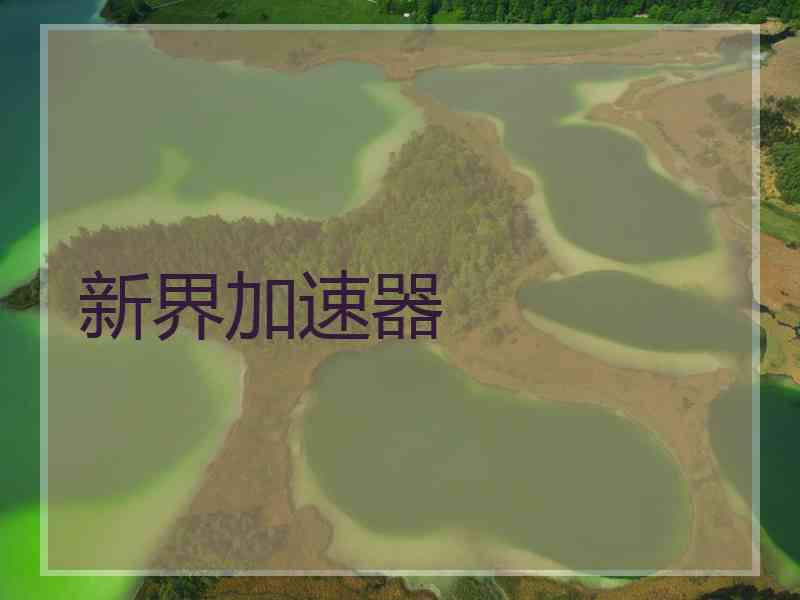 新界加速器