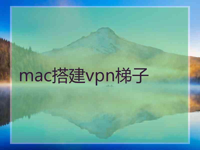 mac搭建vpn梯子