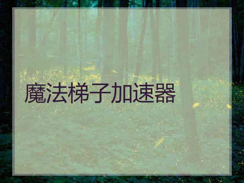 魔法梯子加速器