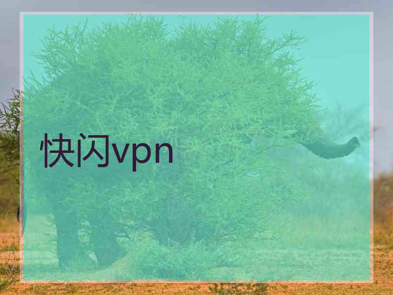 快闪vpn