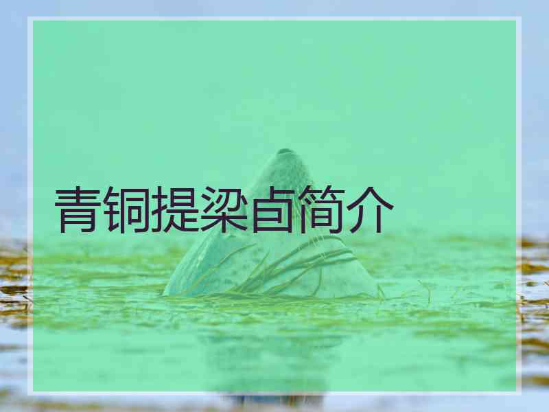 青铜提梁卣简介