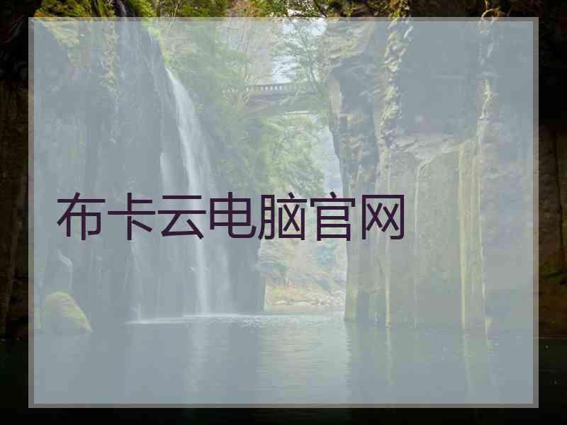 布卡云电脑官网