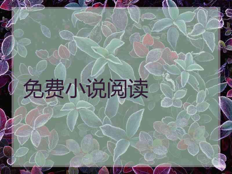 免费小说阅读
