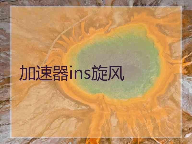 加速器ins旋风