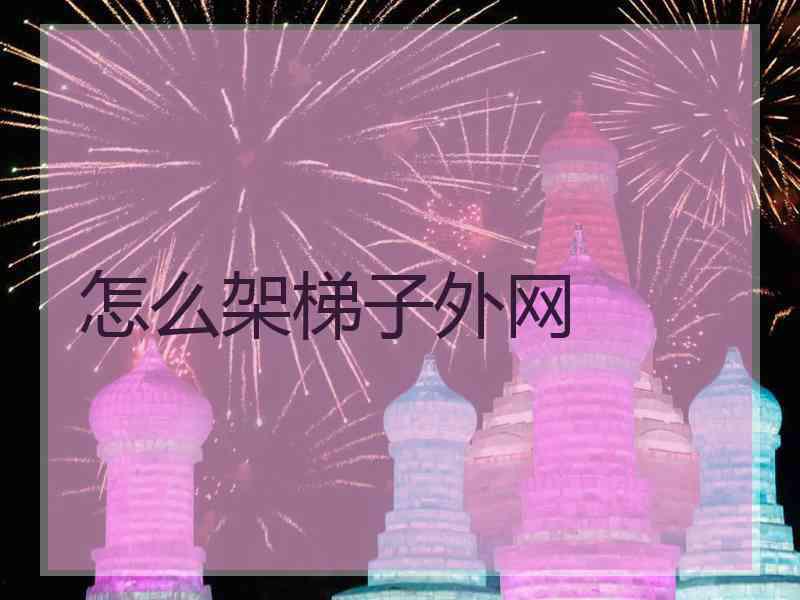 怎么架梯子外网