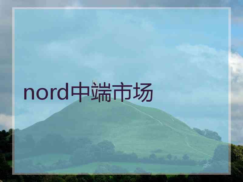 nord中端市场