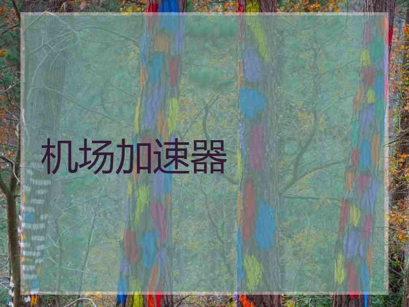 机场加速器