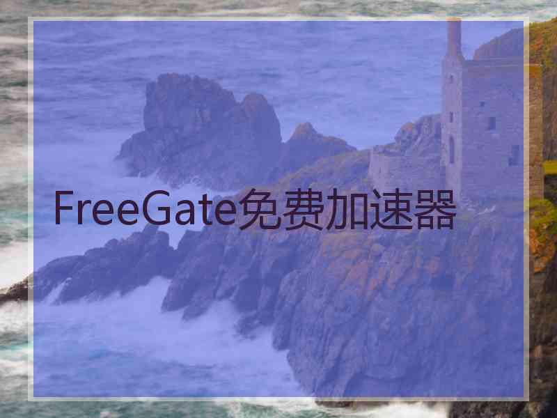 FreeGate免费加速器