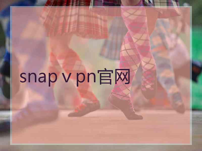 snapⅴpn官网