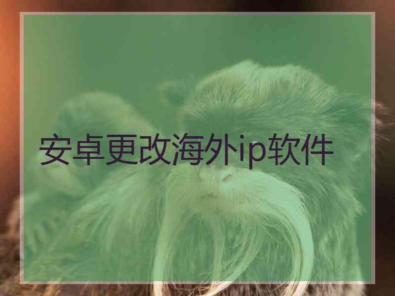 安卓更改海外ip软件