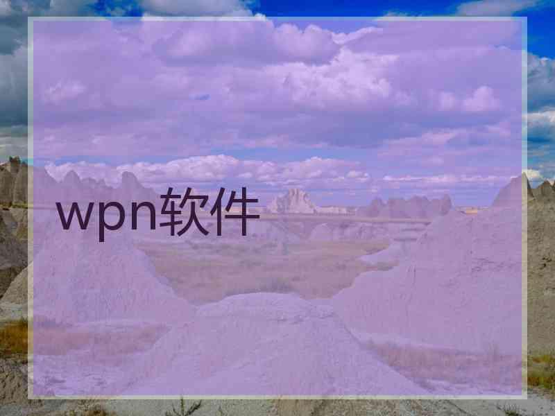 wpn软件