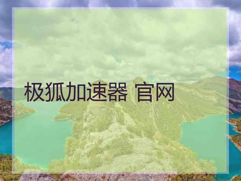 极狐加速器 官网