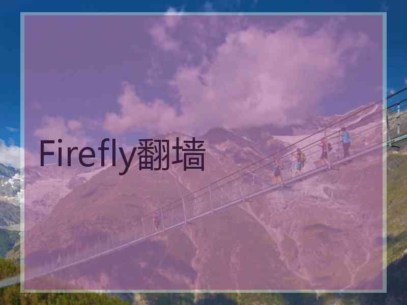 Firefly翻墙
